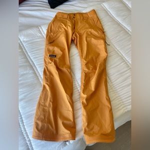 Patagonia Women’s Powder Town Orange Pants XS
